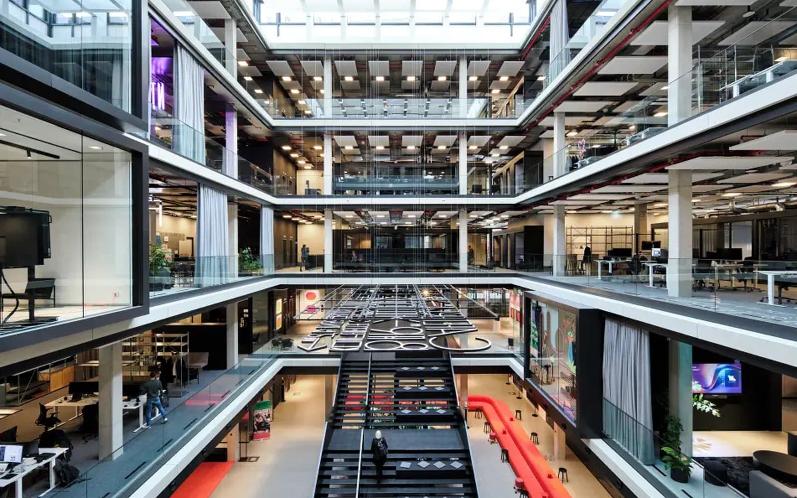 The House of Communication seen across its upper floors